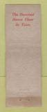 Matchbook Cover - Hotel Bond Hartford CT WEAR