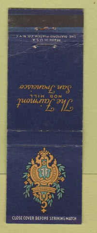 Matchbook Cover - Fairmont Hotel San Francisco CA