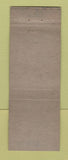 Matchbook Cover - Fairmont Hotel San Francisco CA