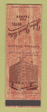 Matchbook Cover - John Jacob Astor Hotel Astoria OR
