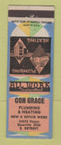 Matchbook Cover - Con Grace Plumbing Heating East Detroit MI