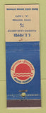 Matchbook Cover - American Standard Plumbing Heating EE Pipper Detroit MI