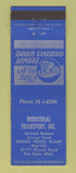 Matchbook Cover - Industrial Transport Trucking Van Dyke MI