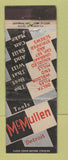 Matchbook Cover - McMullen Tools Detroit MI WEAR