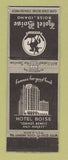 Matchbook Cover - Hotel Boise ID WEAR