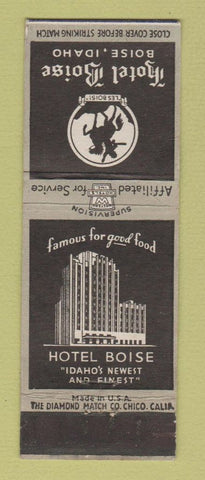 Matchbook Cover - Hotel Boise ID WEAR