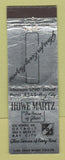 Matchbook Cover - Howe Martz Glass Bay City MI WEAR