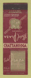 Matchbook Cover - Hotel Plaza Chattanooga TN