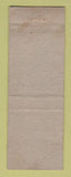 Matchbook Cover - Herb Thomas Pierre SD WEAR
