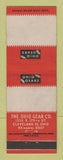 Matchbook Cover - Ohio Gear Cleveland OH