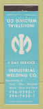 Matchbook Cover - Industrial Welding