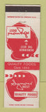 Matchbook Cover - Symons' Best Foods