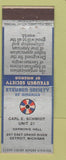 Matchbook Cover - Steuben Society of America Detroit MI Carl Schmidt