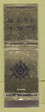 Matchbook Cover - Masonic? Lion F&AM WEAR