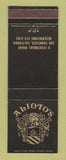 Matchbook Cover - Alioto's Restaurant San Francisco CA