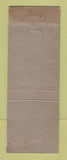Matchbook Cover - Hotel Cumberland Plattsburg NY WORN