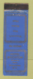 Matchbook Cover - Hotel Brighton Watertown NY WORN