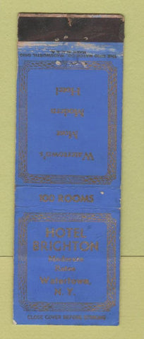 Matchbook Cover - Hotel Brighton Watertown NY WORN