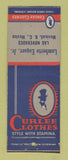 Matchbook Cover Curlee Men's Clothes Mexicali BC Mexico Lamberto Esquer BOBTAIL