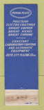 Matchbook Cover - Perma Plate Auto City Plating Detroit MI WORN