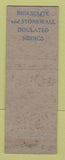 Matchbook Cover - Gold Seal Asphalt Roofing Chicago Heights IL