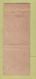 Matchbook Cover - La Central Rialroad Mexico WORN