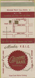 Matchbook Cover - Citizens Bank Sarasota FL 30 Strike