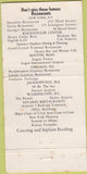 Matchbook Cover - Oyster Bar New York NY 30 Strike