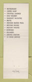 Matchbook Cover - Valley Plaza Bowling Ramada Inn Midland MI