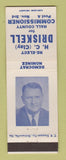 Matchbook Cover - HC Clay Driskell Hall County Commissioner GA?
