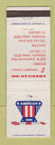 Matchbook Cover - American Inn Speedway Indianapolis IN