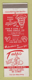 Matchbook Cover - Tabbi's Bake Shops North Miami Beach FL