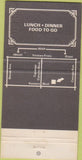 Matchbook Cover - Mandarin Inn Restaurant Woodland Hills CA 30 Strike
