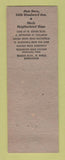 Matchbook Cover - Healy's Clothing Stores Detroit MI
