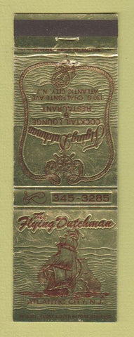 Matchbook Cover - Flying Dutchman Atlantic City NJ WEAR