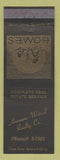 Matchbook Cover - Ammon Wetzler Real Estate Detroit?