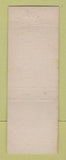 Matchbook Cover - Freedom's Barber Shop Detroit MI
