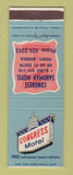 Matchbook Cover - Congress Sandman Motel Perry GA