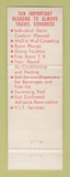 Matchbook Cover - Congress Sandman Motel Perry GA
