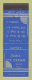 Matchbook Cover - Caito's Ice Cream Columbus OH