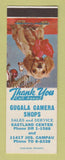Matchbook Cover - Gugala Camera Shop Detroit? MI
