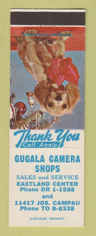 Matchbook Cover - Gugala Camera Shop Detroit? MI