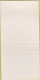 Matchbook Cover - Hill House Restaurant  and  Bar Del Mar CA 30 Strike