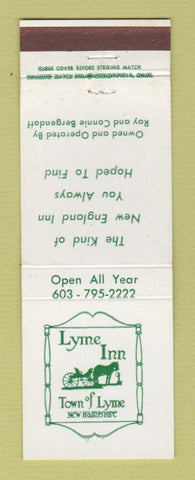 Matchbook Cover - Lyme Inn NH