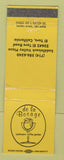 Matchbook Cover - De La Bocage Cookware El Toro CA WEAR