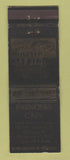 Matchbook Cover - Princess Cafe Chicago IL WORN