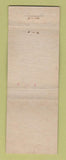Matchbook Cover - Princess Cafe Chicago IL WORN