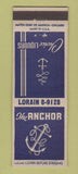 Matchbook Cover - The Anchor Detroit? MI
