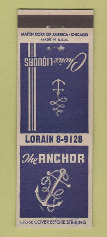 Matchbook Cover - The Anchor Detroit? MI