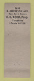 Matchbook Cover - The Anchor Detroit? MI